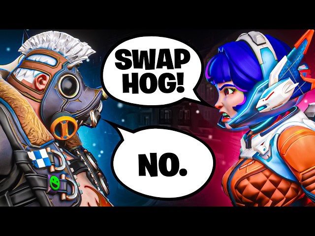 Carrying this TOXIC SUPPORT! | Overwatch