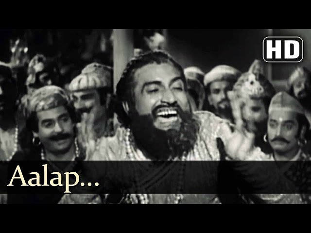Aalap | Baiju Bawara Songs | Bharat Bhushan | Meena Kumari | Filmigaane | Classical Song