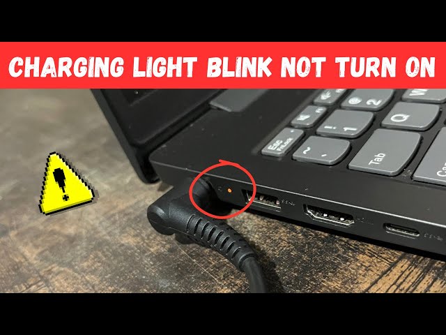 Fix - Laptop Charging light Not Turning On | Laptop Charging light Blinking but Not Turning On 