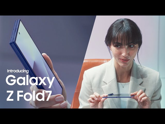 Introducing Galaxy Z Fold7 | Galaxy AI | Samsung