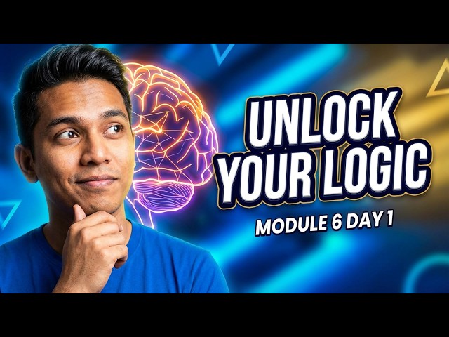 MODULE 6 Day 1 – Reasoning Foundations