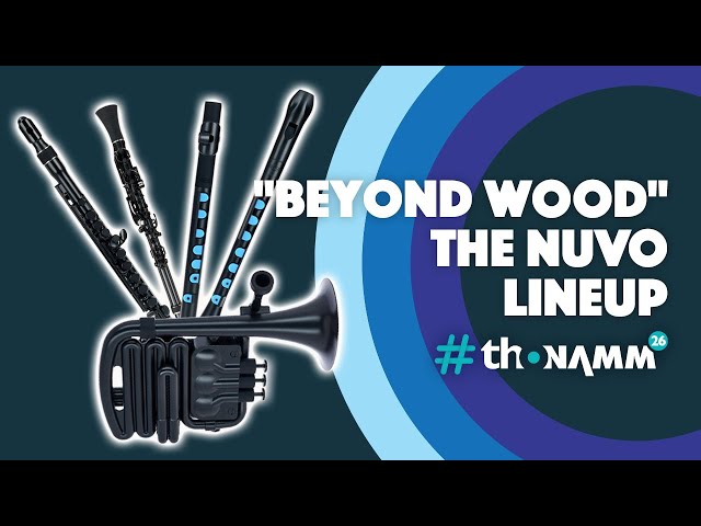 Nuvo | Beginner Instruments for aspiring woodwind and brass players | #thoNAMM26 | @verabieber