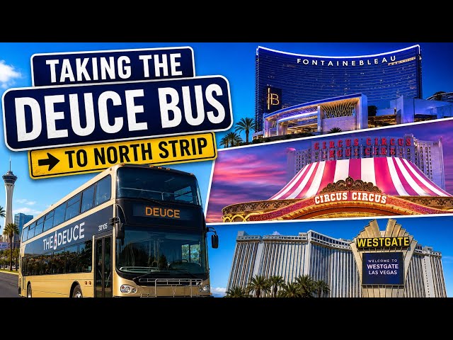 Taking the Deuce Bus to the North Strip | Las Vegas 2026