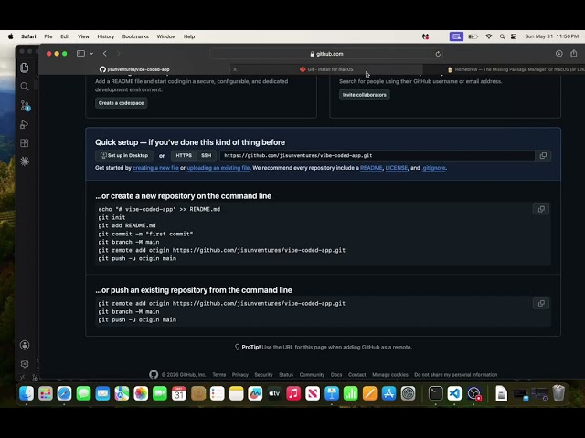 #5 Git Explained for Beginners ⚡ 1 Hour Complete Beginner’s Course for AI Coding 💻