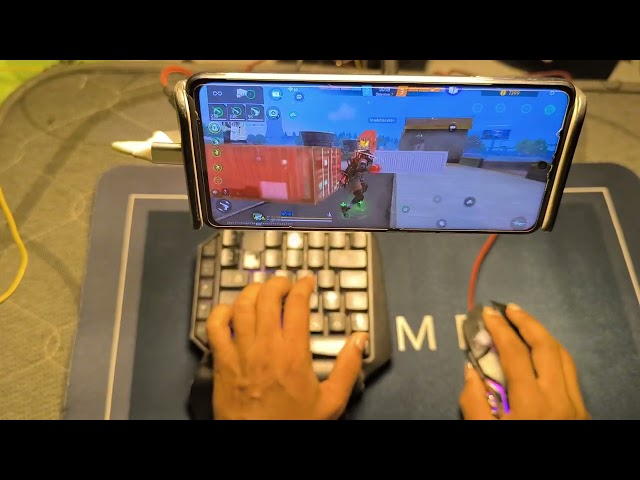 Free Fire Gaming Keyboard | ⌨️🖱📱 Mix Pro GeekGamer #freefire #mixpro #geekgamer#kyboardmousefreefire