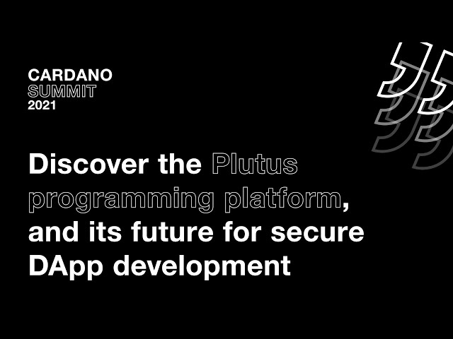 Building DApps with Plutus