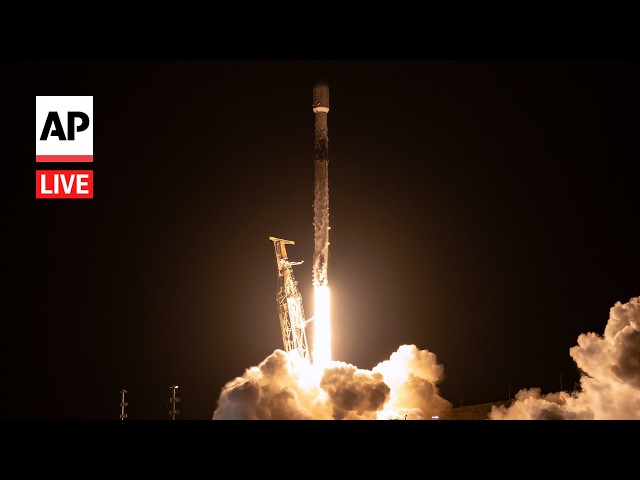 SpaceX launch LIVE: Falcon 9 rocket launches Starlink satellites