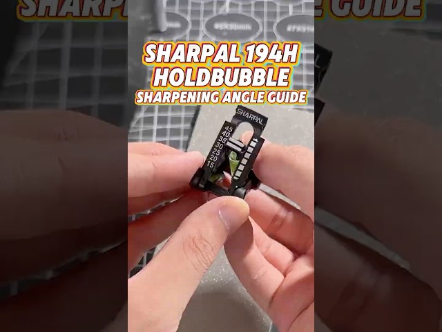 SHARPAL 194H HOLDBUBBLE Sharpening Angle Guide #sharpening #sharpener #angle #guide #gadgets #fyp