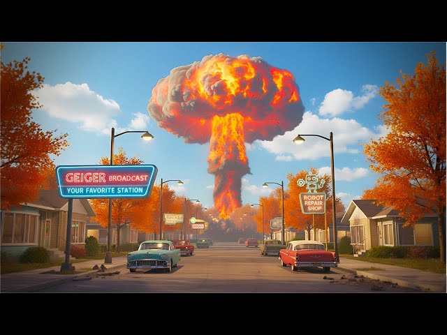 Fallout Radio Station | Atomic City Music Mix | 12 HOURS | Study, Relax, Sleep