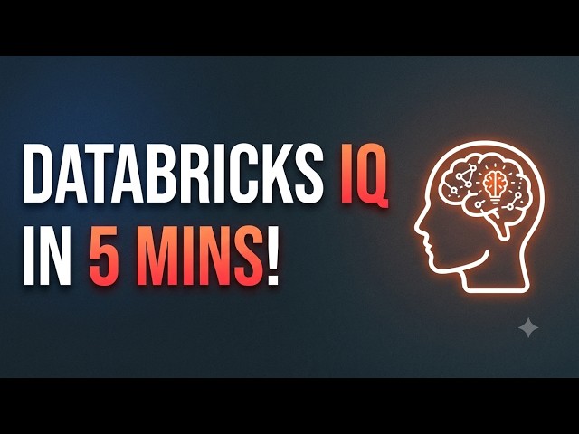 Databricks IQ Explained in 5 Minutes | Data Intelligence Platform Demo