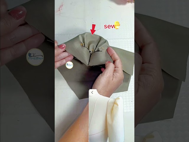 Elegant Sleeves #design #diy #fashion #sewing #tutorial #shorts