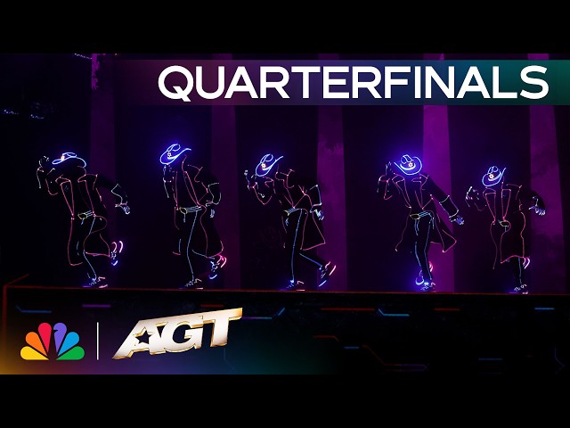 Royal Lasers Goes Intergalactic With Their GOLDEN BUZZER Dance! | Quarterfinals | AGT 2026