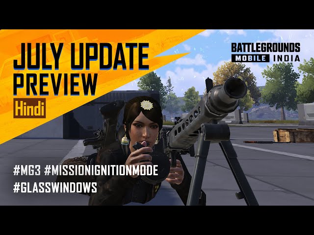 [HINDI] JULY Update Patch Notes Preview - BATTLEGROUNDS MOBILE INDIA