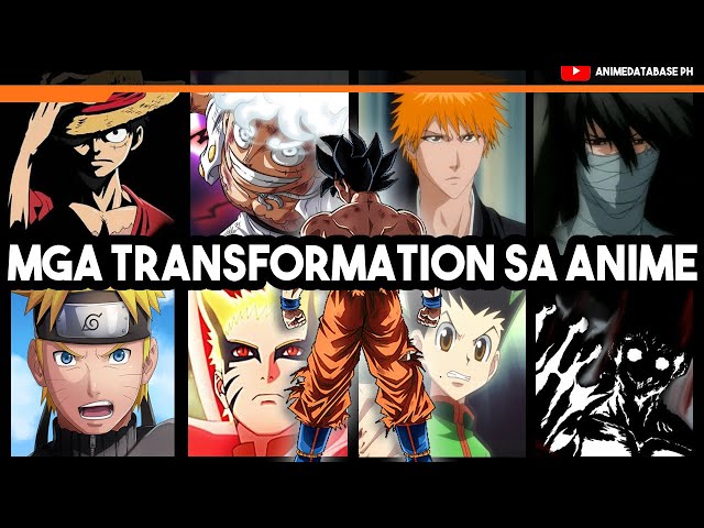 FINAL FORMS ng mga ANIME CHARACTER! | MAIN CHARACTER TRANSFORMATIONS
