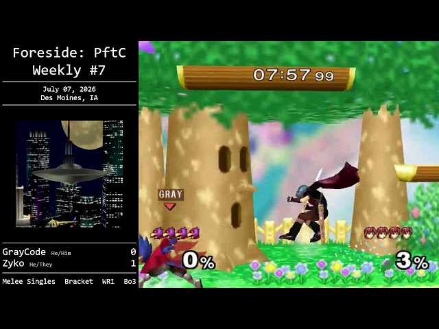 GrayCode vs Zyko – Foreside： PftC Weekly #7 – Winners Round 1