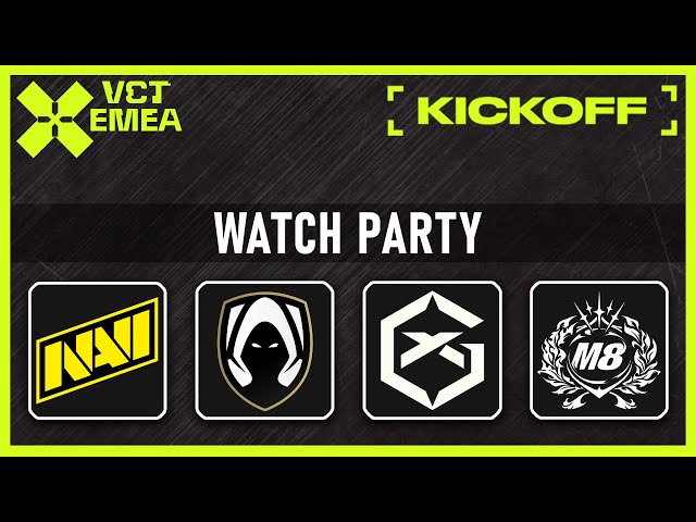 Heretics vs NAVI | GIANTX vs Gentle Mates - VCT EMEA Watch Party