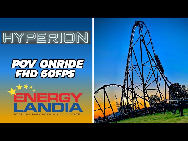 Hyperion at Energylandia | POV OnRide - Full HD 2024 | Intamin Mega Coaster