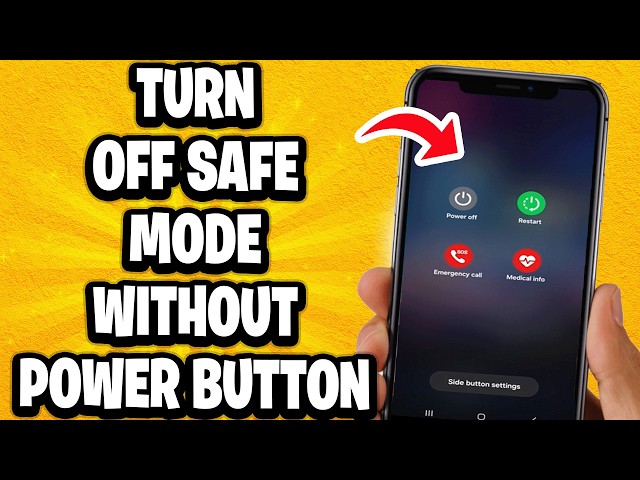 How To Turn Off Safe Mode Without Power Button - Tutorial