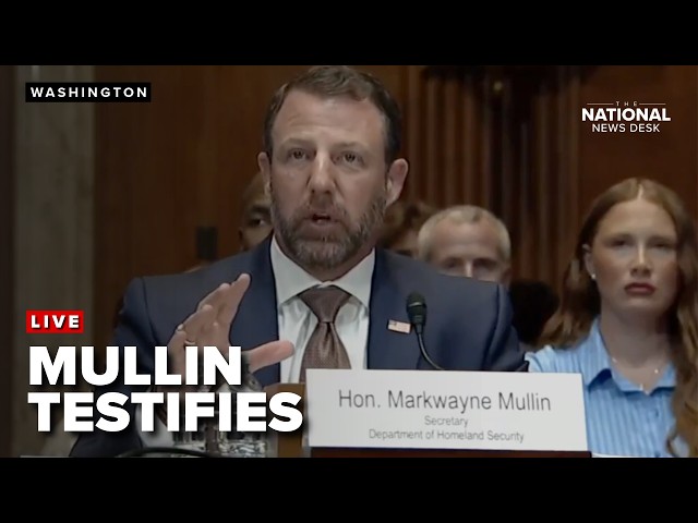 Sec. Mullin testifies