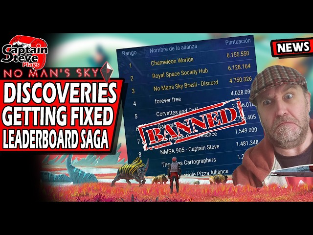 No Man's Sky Cosmos - Discoveries Bug Fixes Coming - Leaderboard Bans & Ideas - NMS News