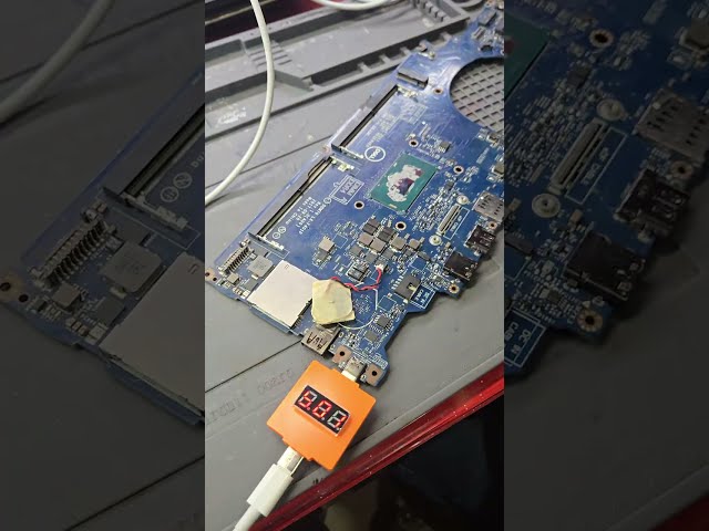 LCIIT - Laptop Repair Training Student Practice - Type C Laptop Motherboard