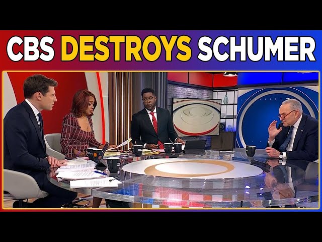 CBS DESTROYS Chuck Schumer in DISASTER Interview