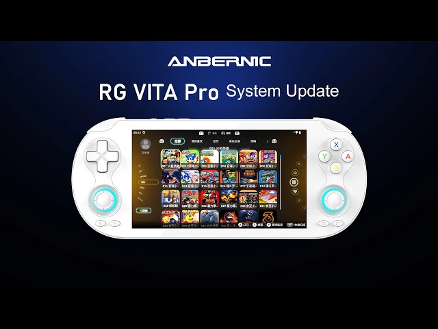 ANBERNIC RG VITA Pro: New Android System Update!