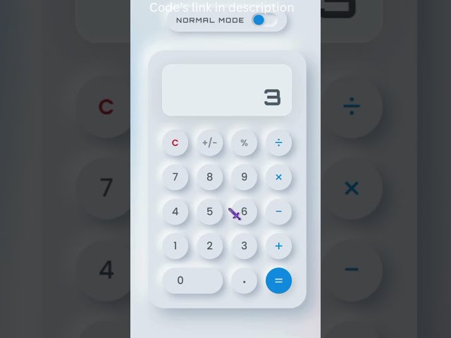🔥 I Made a FULLY Working Calculator Using ONLY HTML, CSS & JS! 🤯