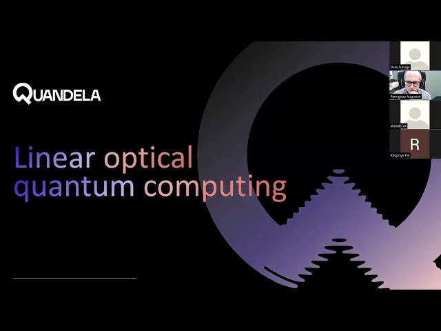 Alexia Salavrakos (Quandela): Quantum computing with single photons