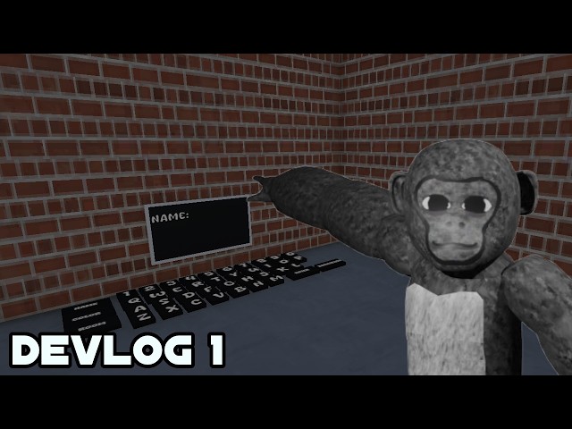 I Made a Gorilla Tag Fangame | Devlog 1