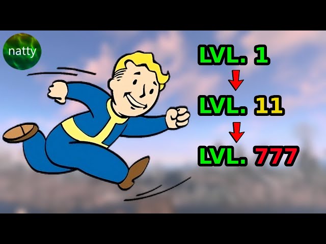 Fallout 4, but Every Step Levels Me Up