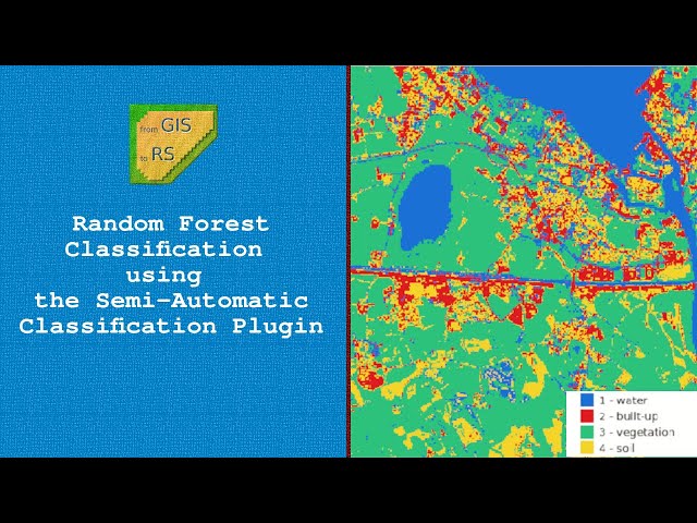 Random Forest Classification Using the Semi-Automatic Classification Plugin