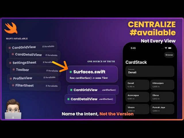 Support Multiple iOS Versions in SwiftUI 2026 (#available)