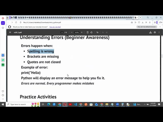 Python for Beginners | Install Python, Write Your First “Hello World” & Learn Variable
