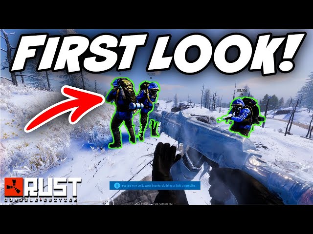 RUST CONSOLE UPDATE! Arctic Hazmat, NEW AK Skin, Monument & MORE!