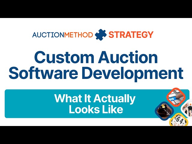 What Custom Auction Software Development Actually Looks Like