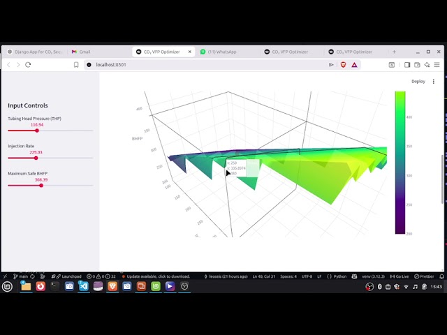 CO2 OPTIMIZER WEB application