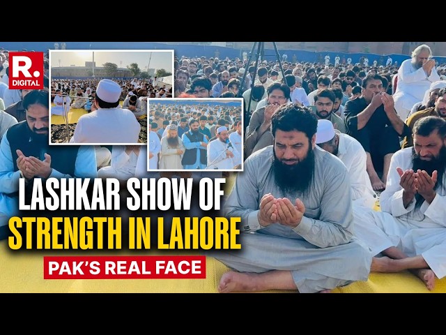 Free Run For Terror? Hafiz Saeed’s Son Talha Saeed Leads Eid Prayers At Lahore Stadium