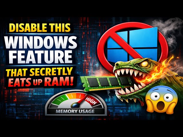Disable this Windows Feature that Secretly Eats Up RAM! (and Slows Down Your PC)
