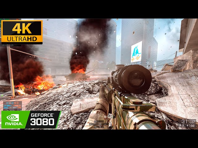 Battlefield 4: 4K Benchmark Gameplay - RTX 3080 10GB Maximum Graphics