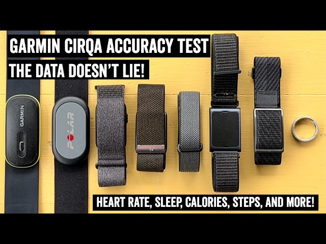Garmin Cirqa Ultimate Accuracy Review (vs Whoop, Fitbit, Amazfit)