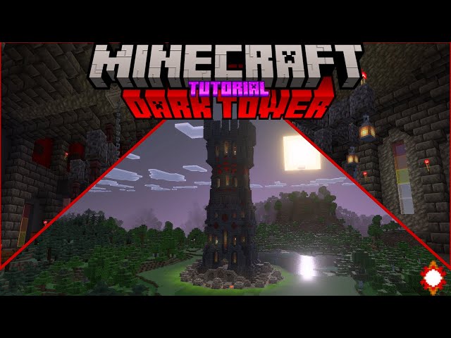[New Version Out Now!] Minecraft How to Build a Dark Tower -Build Tutorial-