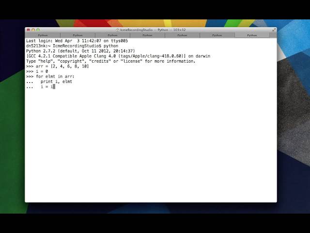 7 - Python Lists - Enumerate