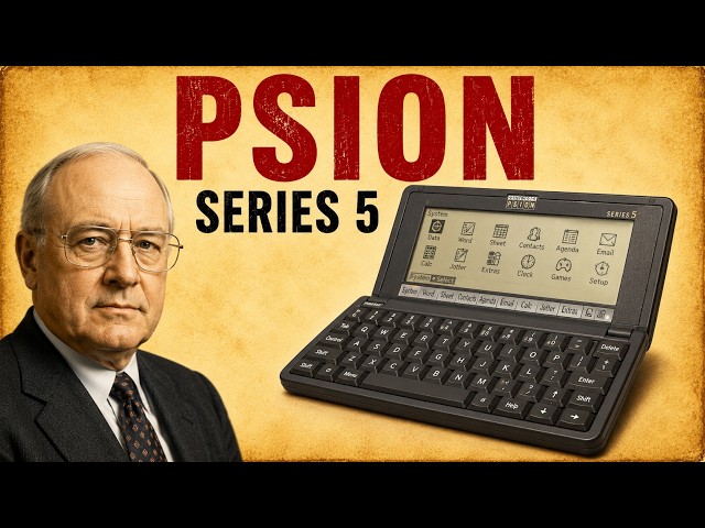 How Psion Created Mobile Computing Before the Smartphone Took Over