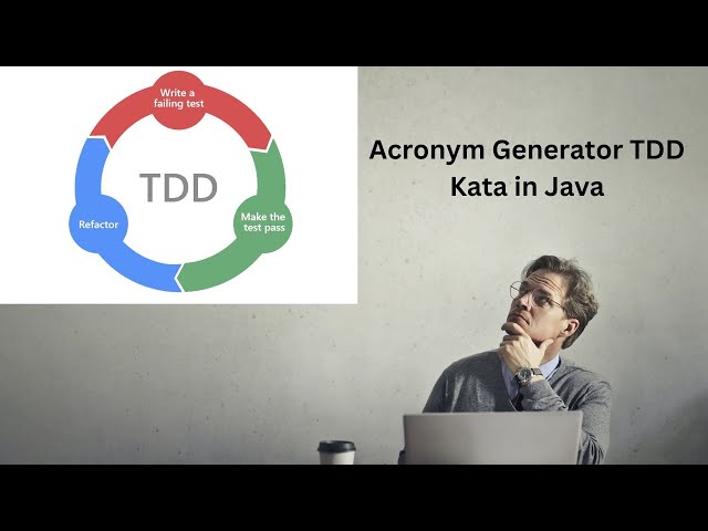 Acronym Generator TDD Kata in Java