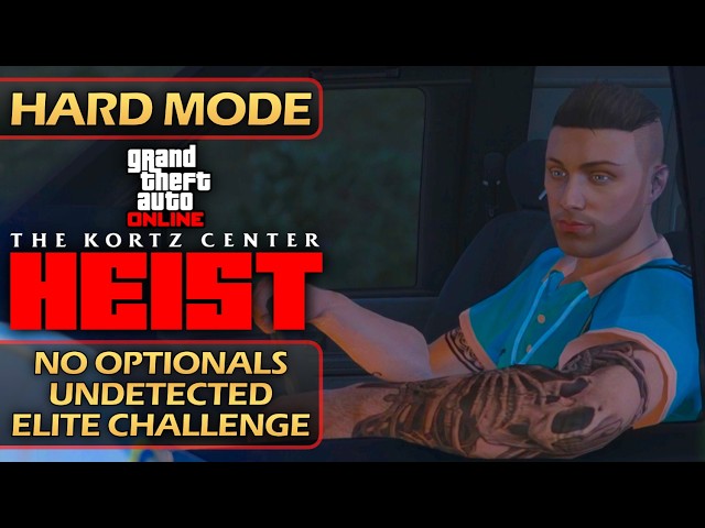 The Kortz Center Heist | Hard Mode Elite | No Optional Preps