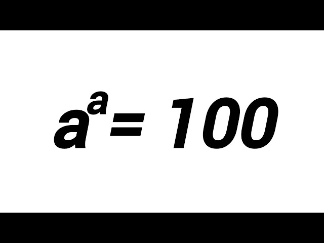 A Nice Math Problem 