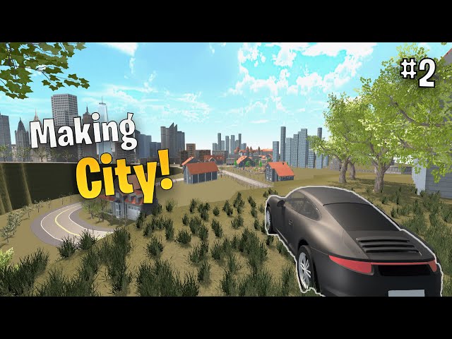 Making City For My Open World Car Game || Hindi Game Devlopment(Devlog #2)