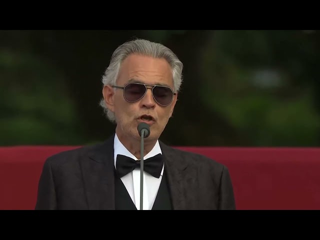 Andrea Bocelli Sings Panis Angelicus for Pope Leo XIV