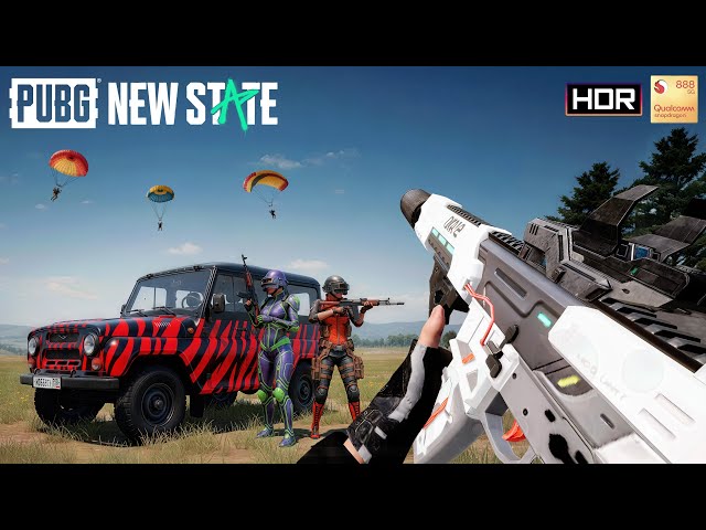 PUBG Erangel Conqueror Ultra Graphics HDR Gameplay | New State Mobile